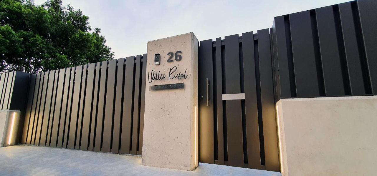 Villa Rufol Deltebre Bagian luar foto